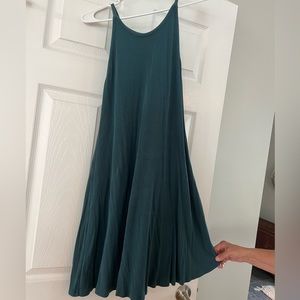 Old Navy ribbed turquoise dress